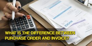 difference between a purchase order and an invoice